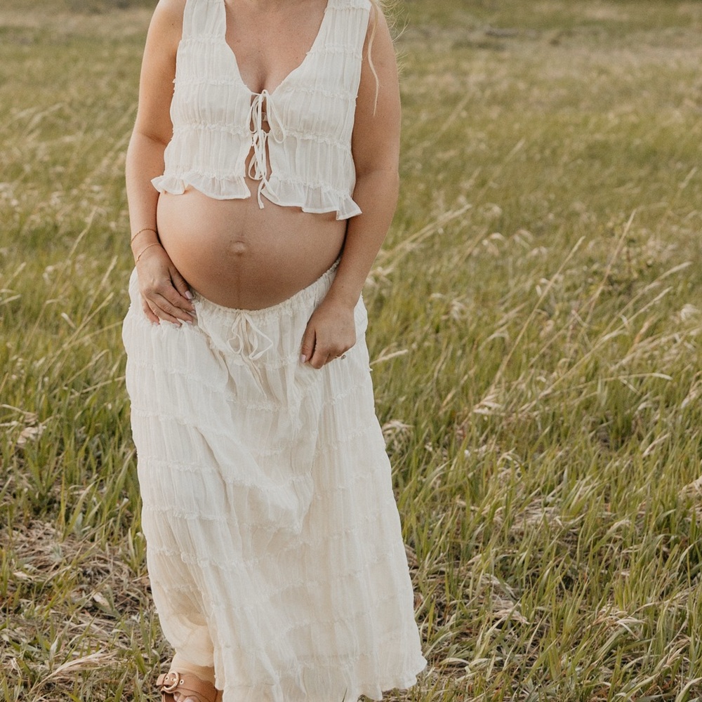 LUSH Chiffon Skirt & Top Set - Picture 5 of 6